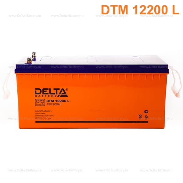 Батарея для ИБП  DTM 12200 L 12В 200Ач  оптом в Крыму .