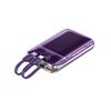 Remax Explore pro series PD20W+QC22.5W Cabled fast charging power bank 10000mAh RPP-591 Purple