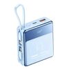 Remax Resiang series 20W+22.5W PD+QC power bank with 2 fast charging cables 10000mAh RPP-605 Blue