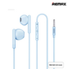 Remax wired earphones for music & call RM-522 Blue