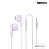 Remax wired earphones for music & call RM-522 Purple