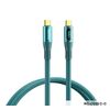 Remax zisee series 100W elastic data cable with digital display RC-C032 (T.C to T.C) Blue