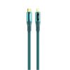 Remax zisee series 20W elastic data cable with digital display RC-C031 (T.C to IP) Blue