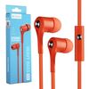 Наушники Celebrat D3 3.5mm Plug Stereo Earphones, оранжевый
