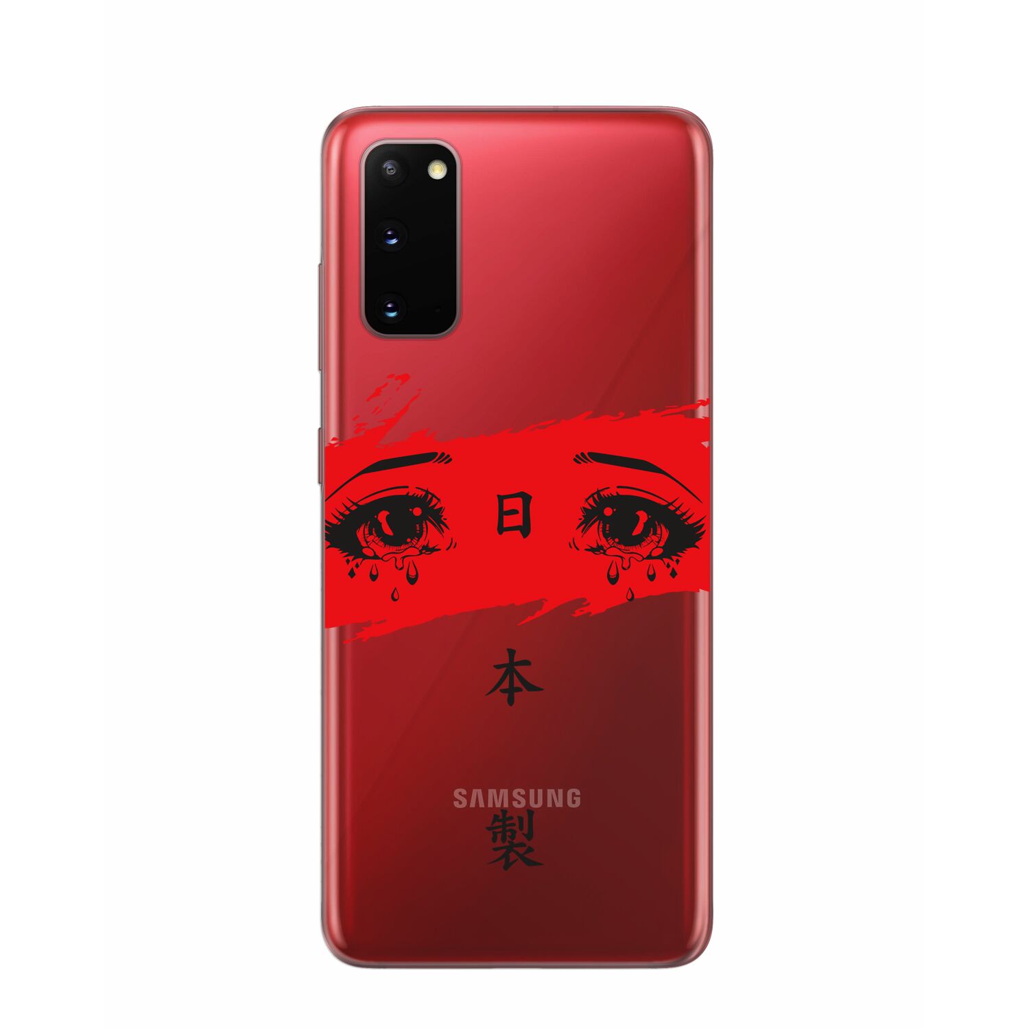 Силиконовый чехол Mcover для Samsung Galaxy S20 / на Самсунг Галакси С20,  Грустные глаза, аниме купить оптом в Крыму, Краснодарском крае | Техноуспех