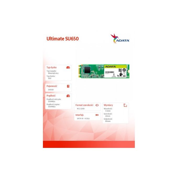 Adata ultimate su650 240gb new arrivals
