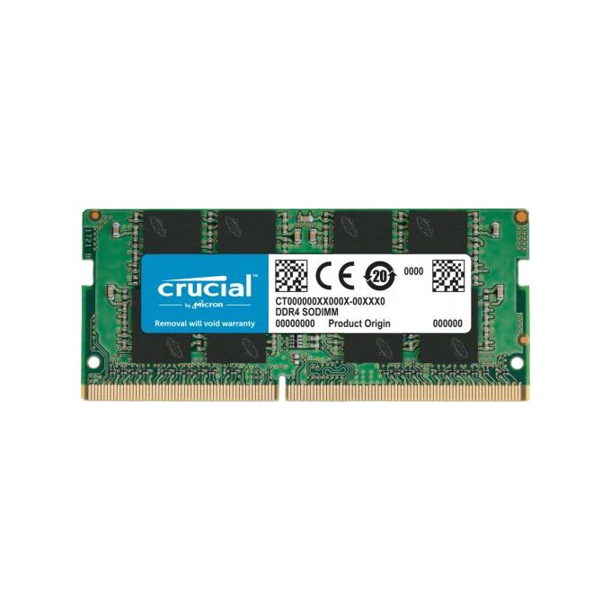 Crucial CT16G4SFRA32A SODIMM 16GB DDR4 3200 MT s PC4 25600 CL22 Unbuffered 260pin