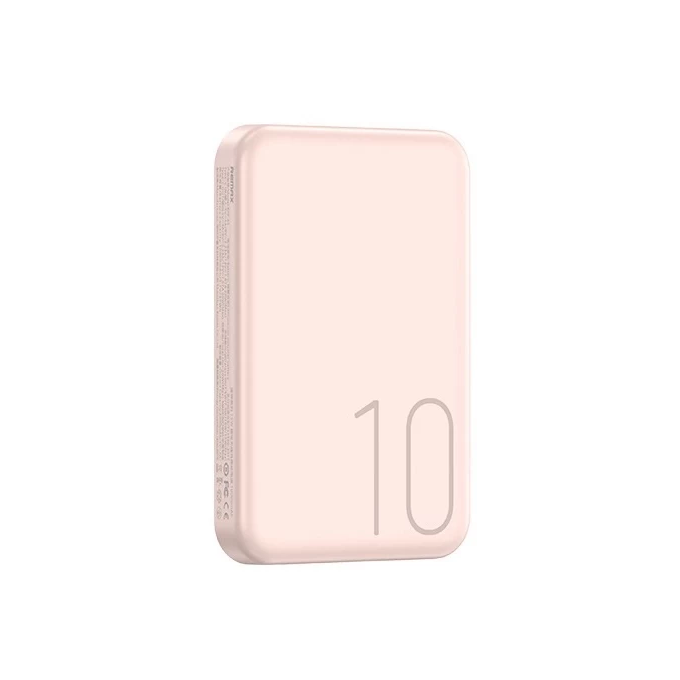REMAX RPP-65 usion series 15w magnetic wireless charging power bank 10000mah Pink