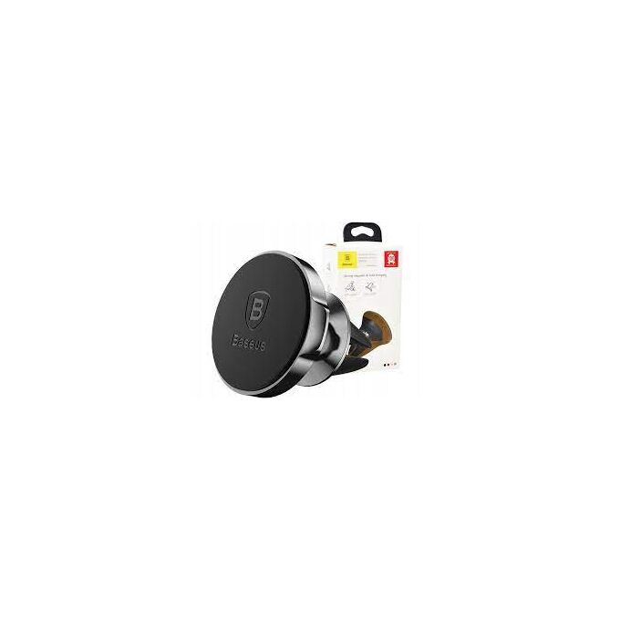 Автомобильный держатель Baseus Small ears series Magnetic suction bracket（Air outlet type）Black